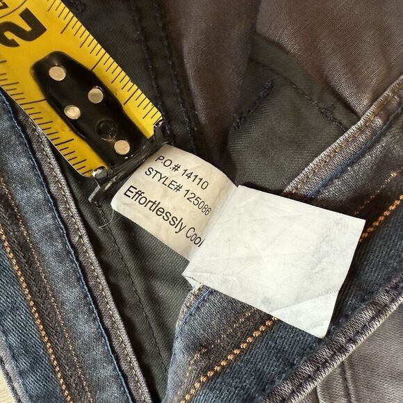 Carbon 2 Cobalt Men's Gray Jeans Size 36x32 Straight 5 Pocket 100% Cotton EUC - Picture 8 of 9